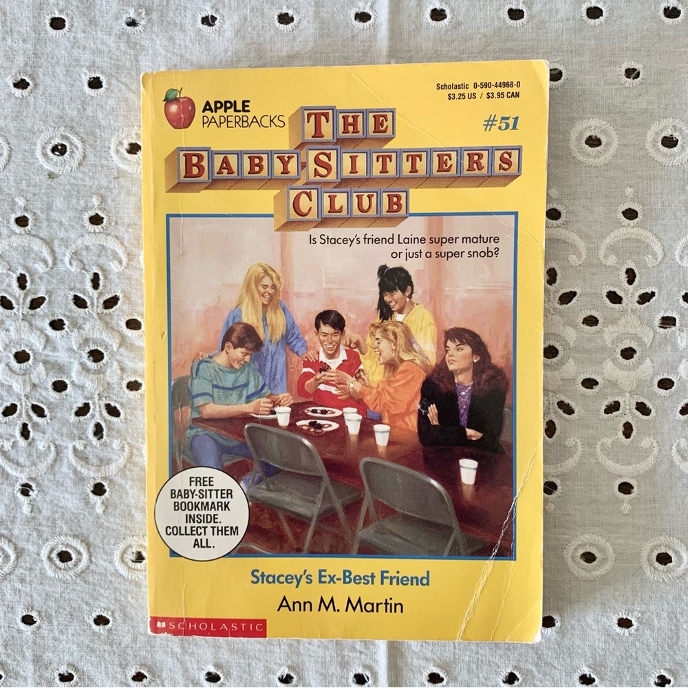 Bundle Sale / 2 for $15 - The Baby-Sitters Club - Stacey's Ex-Best Friend #51